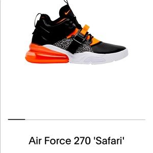 Brand new NIKE AIR FORCE SAFARI rare drop